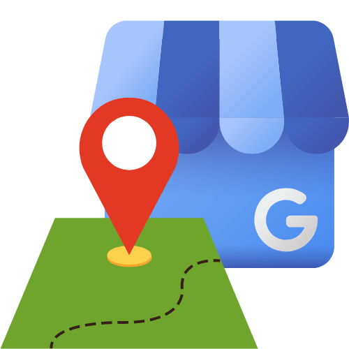 Graphic Showing Google Business Profile and Maps