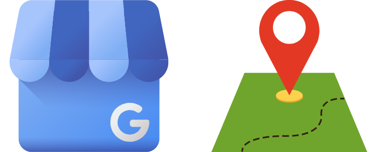 Google My Business and Google Maps Icons